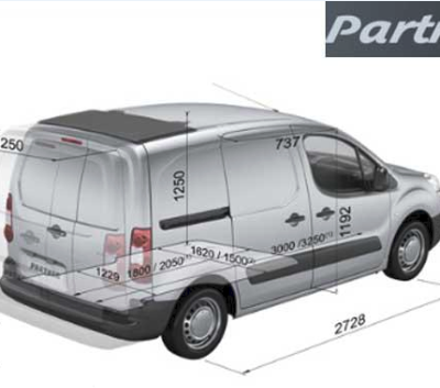 Peugeot partner 2017 dimensions on sale